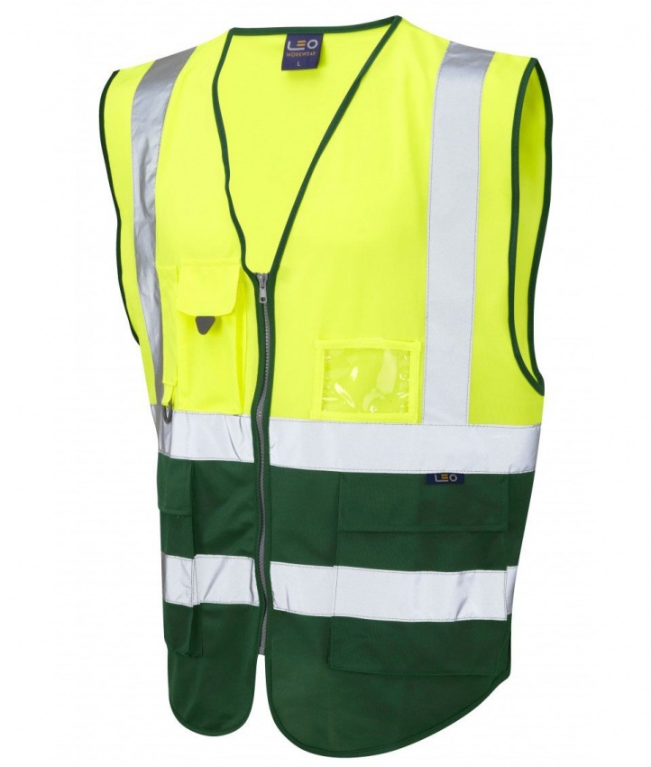 LYNTON ISO 20471 Class 2* Vest - Yellow-Green